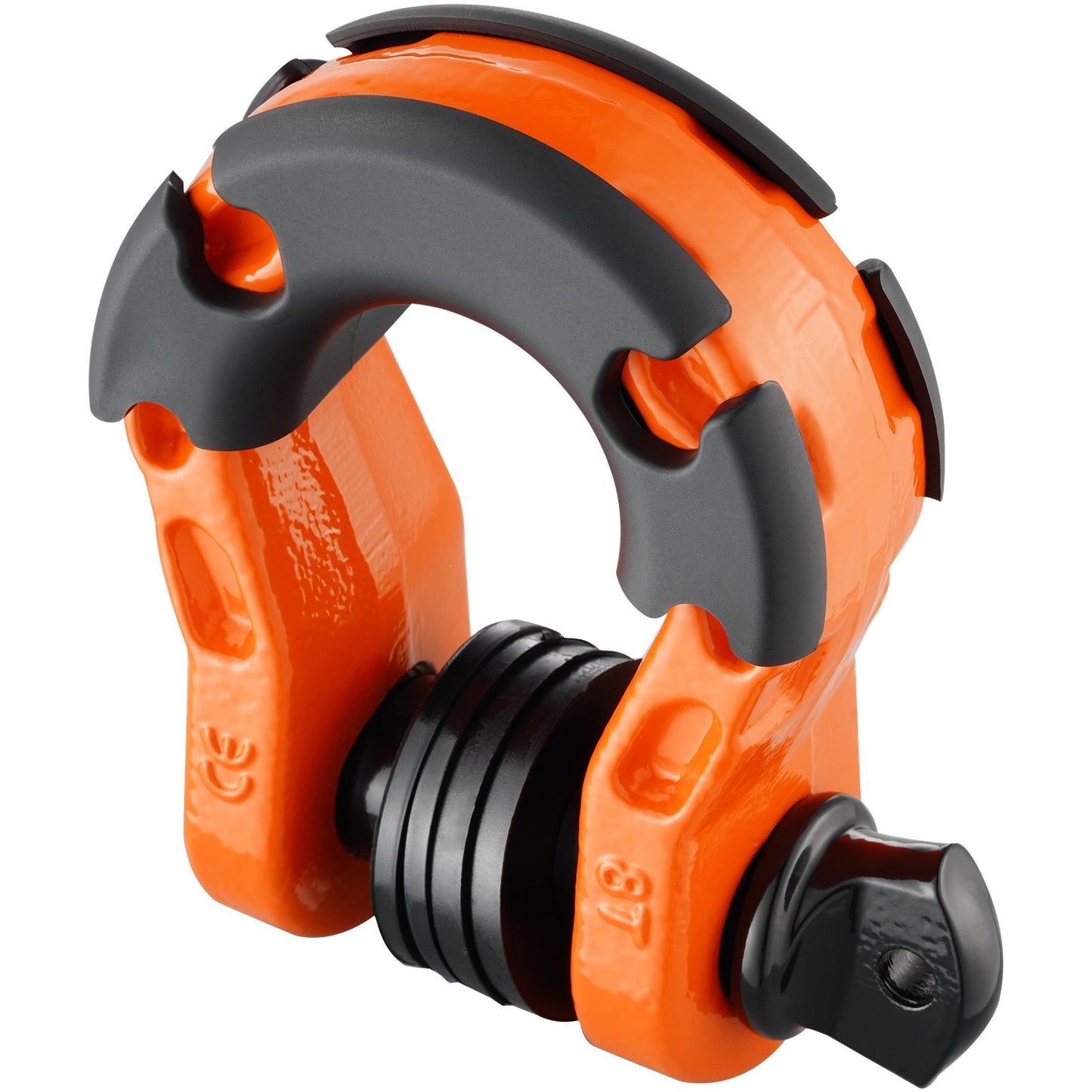 2-pack 3/4" D-ringschackel med 7/8" skruvstift 66139 lbs brottstyrka