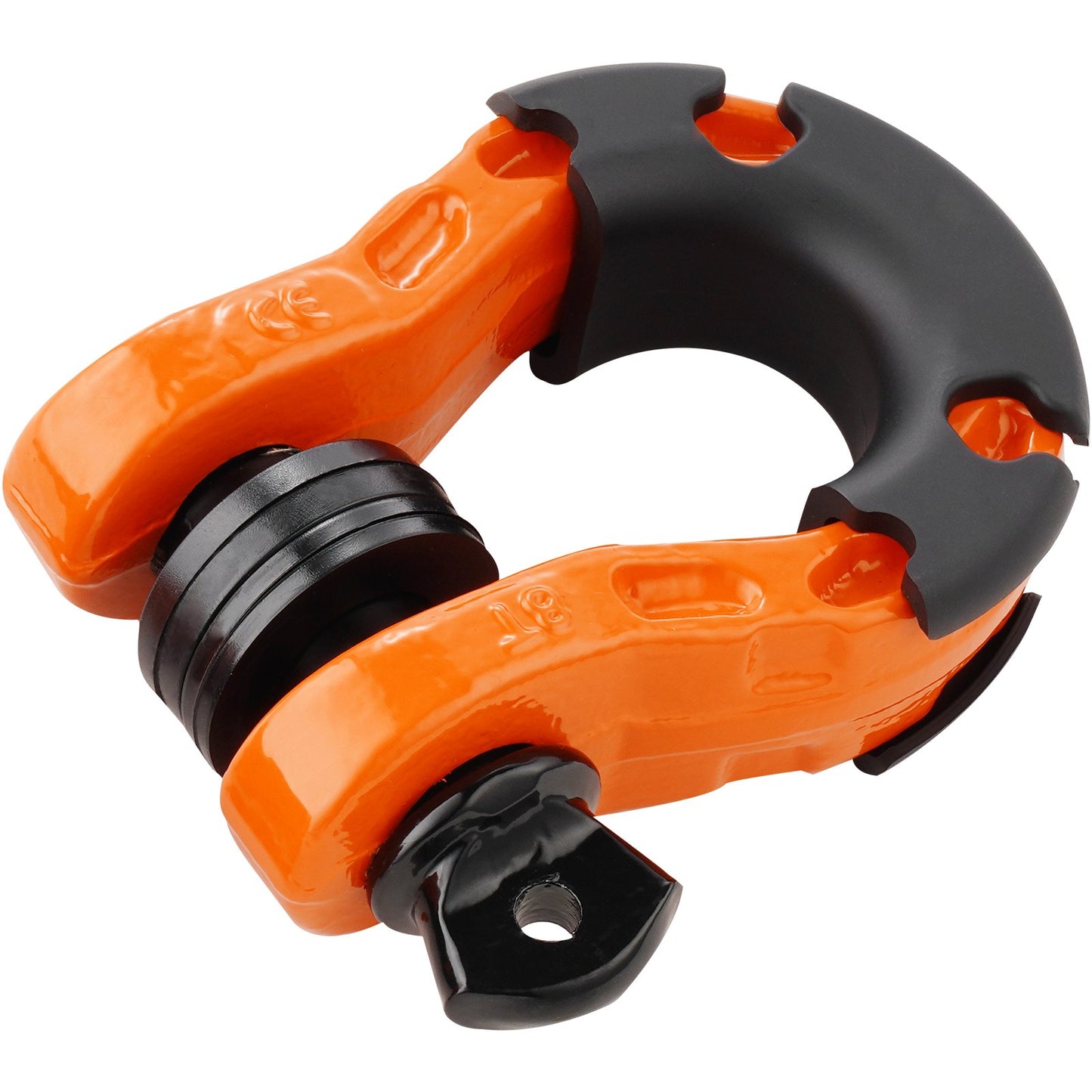 2-pack 3/4" D-ringschackel med 7/8" skruvstift 66139 lbs brottstyrka