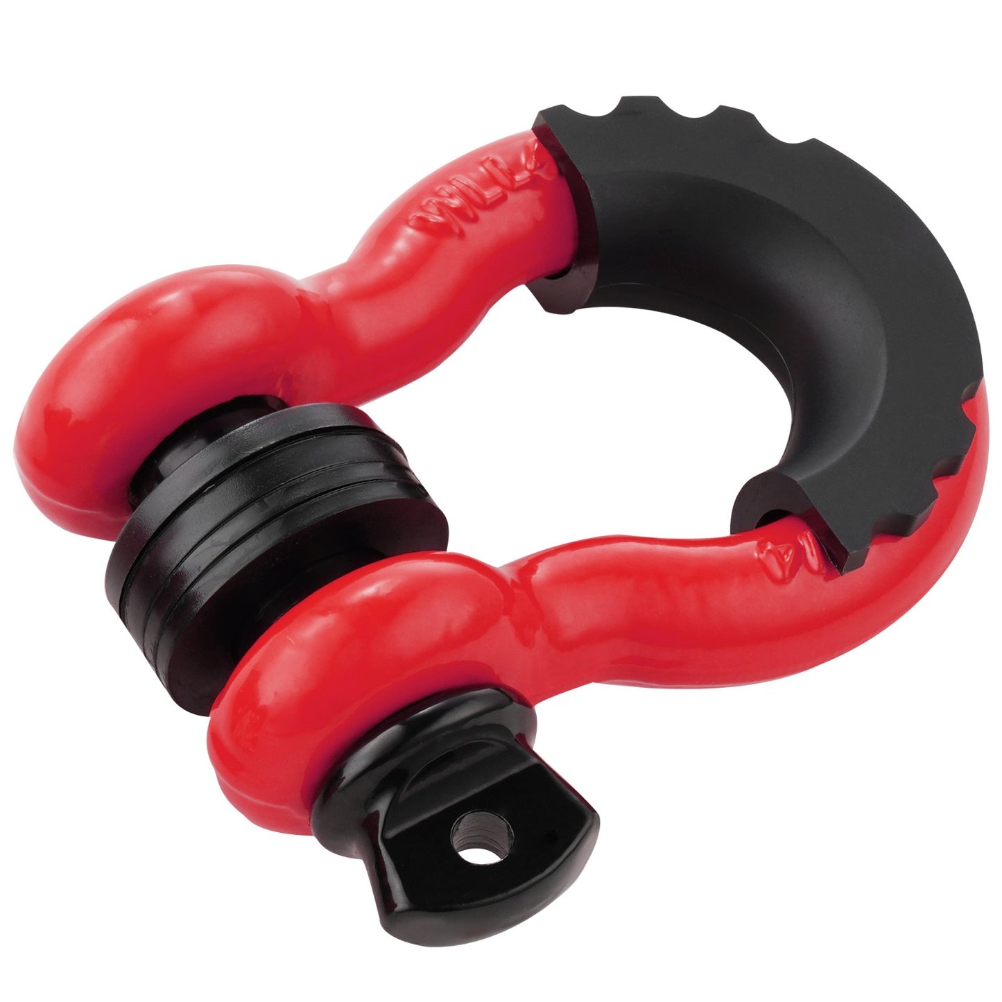 2-pack 3/4" D-ring shackle with 7/8" screw pin 62832 lbs breaking strength