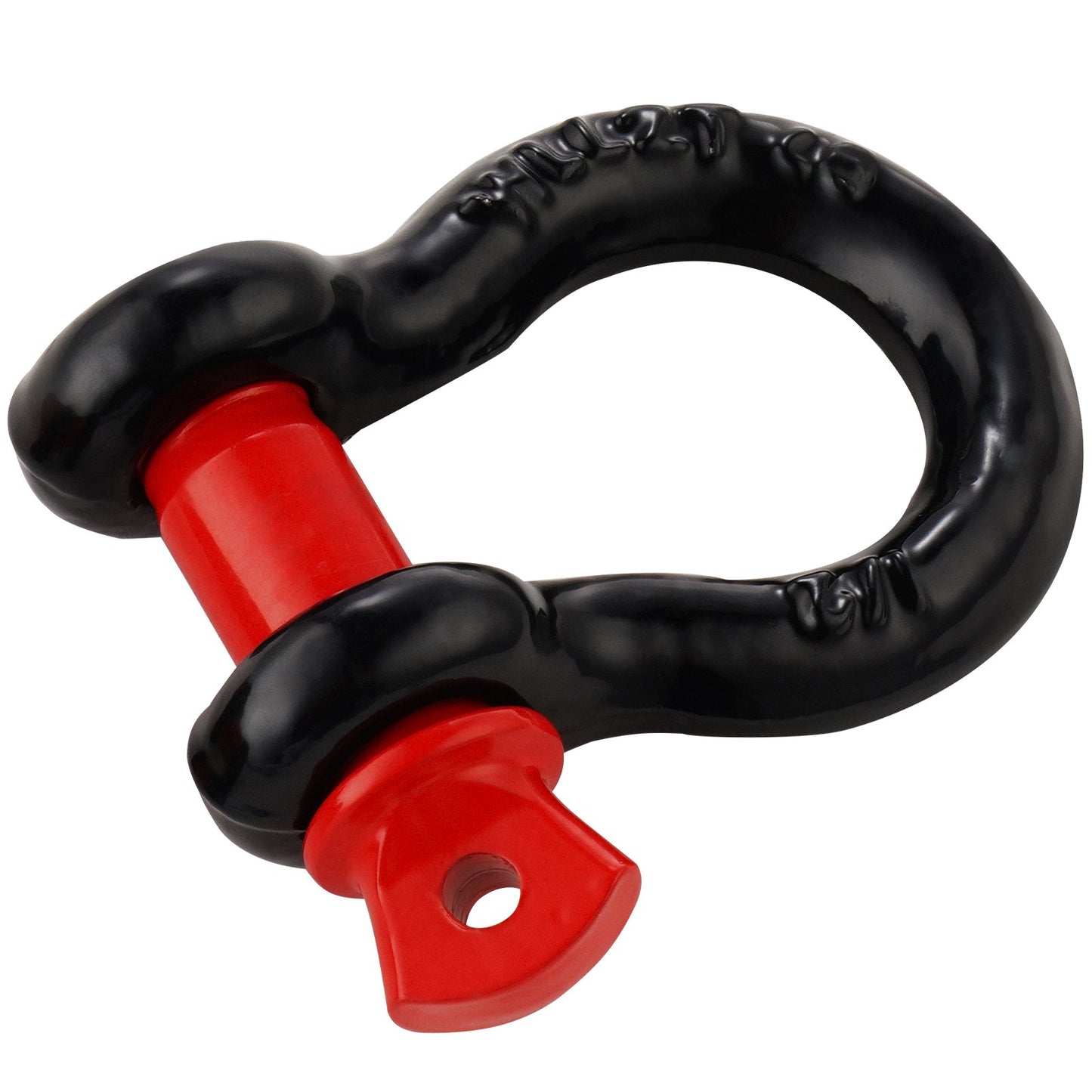 4-pack 1/2" D-ringschackel med 5/8" skruvstift 17637 lbs brottstyrka
