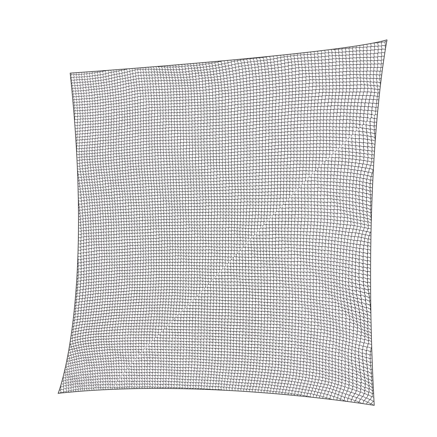 Golfnät, 10x10 fot golfträningsnät, inomhusträffnät för golf, baseboll, hockey, fotboll, kraftigt nylon DIY-bollnät, sportnätbarriär för körträningsgunga på bakgården (endast nät)
