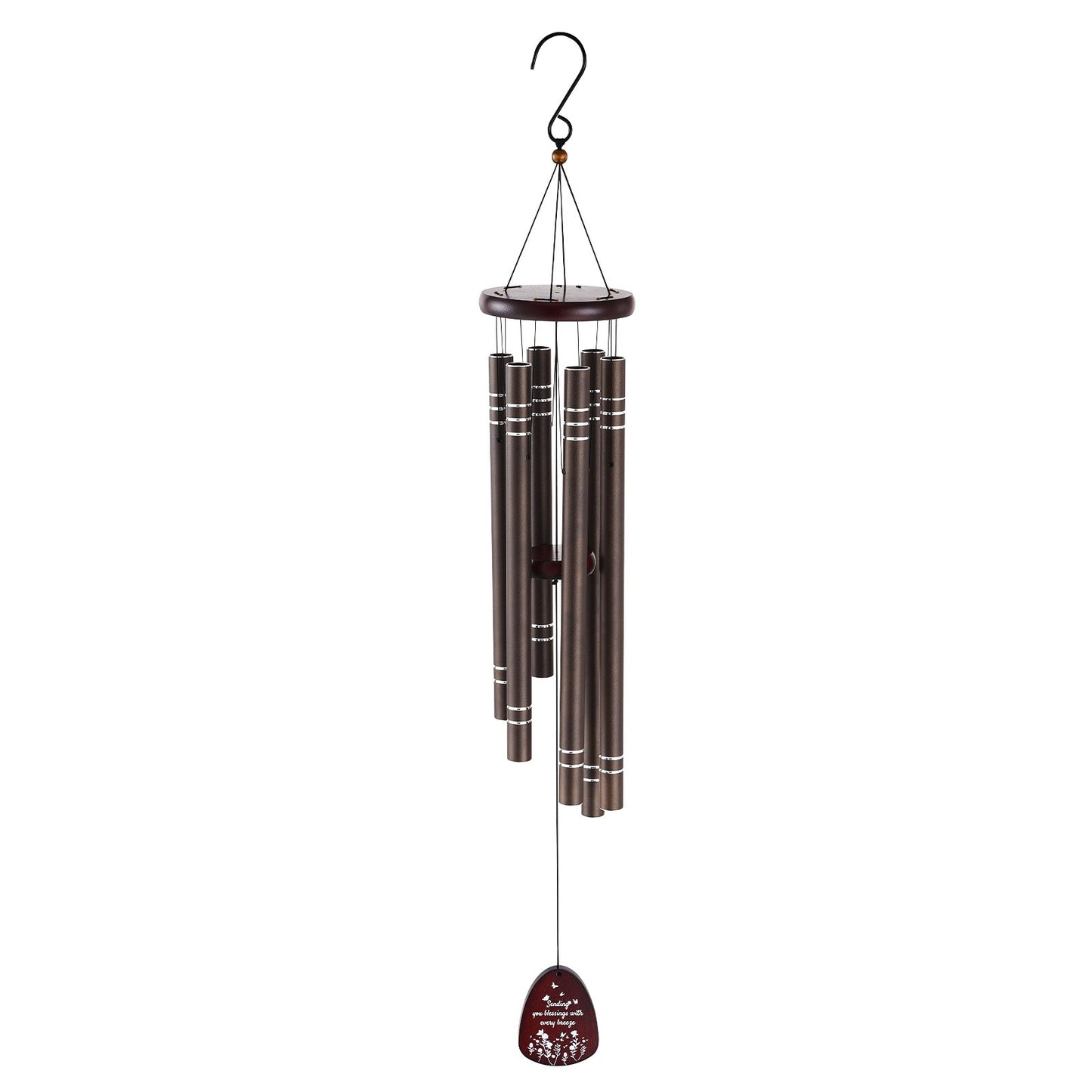 Windspiele für den Außenbereich, 1067 mm, Aluminium, Gedenk-Windspiele mit tiefem Ton