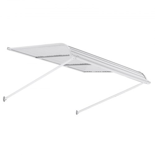 Fenstermarkise, Türmarkise, 48 x 42 Zoll, Markisen aus Aluminiumlegierung für Haustüren