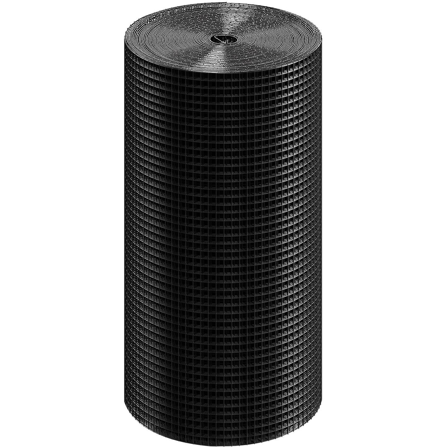 Hårdvaruduk, 24 tum x 100 tum galvaniserad trådnätrulle, 19 gauge kycklingtrådsstängselrulle, vinylbeläggning metalltrådsnät för hönshusbarriär, kaninormstaket, fjäderfäinhägnader