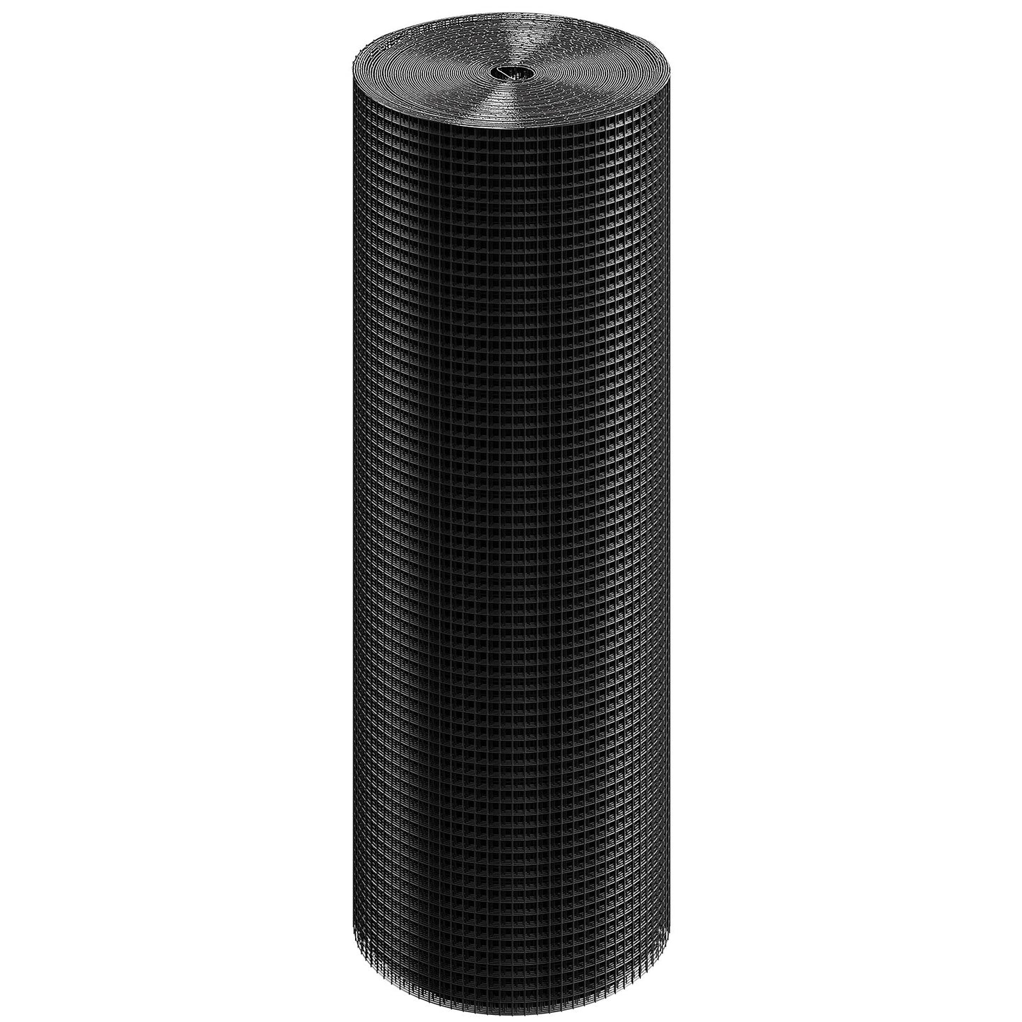 Hårdvaruduk, 36 tum x 100 tum galvaniserad trådnätrulle, 19 gauge kycklingtrådsstängselrulle, vinylbeläggning metalltrådsnät för hönshusbarriär, kaninormstaket, fjäderfäinhägnader