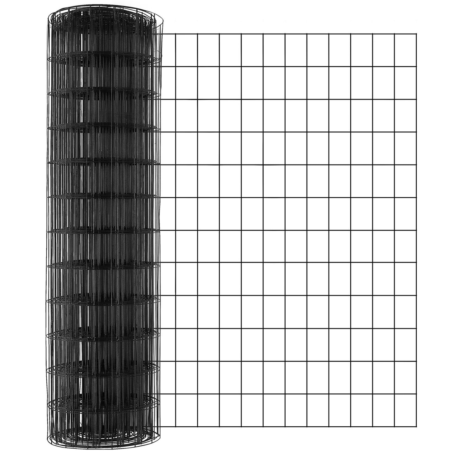 Hardware Cloth, 36 Inch x 50 Inch Galvanized Wire Mesh Roll, 16 Gauge Chicken Wire Fence Roll, Vinyl Coating Metal Wire Mesh for Chicken Coop Barrier, Rabbit Worm Fence, Poultry Enclosures