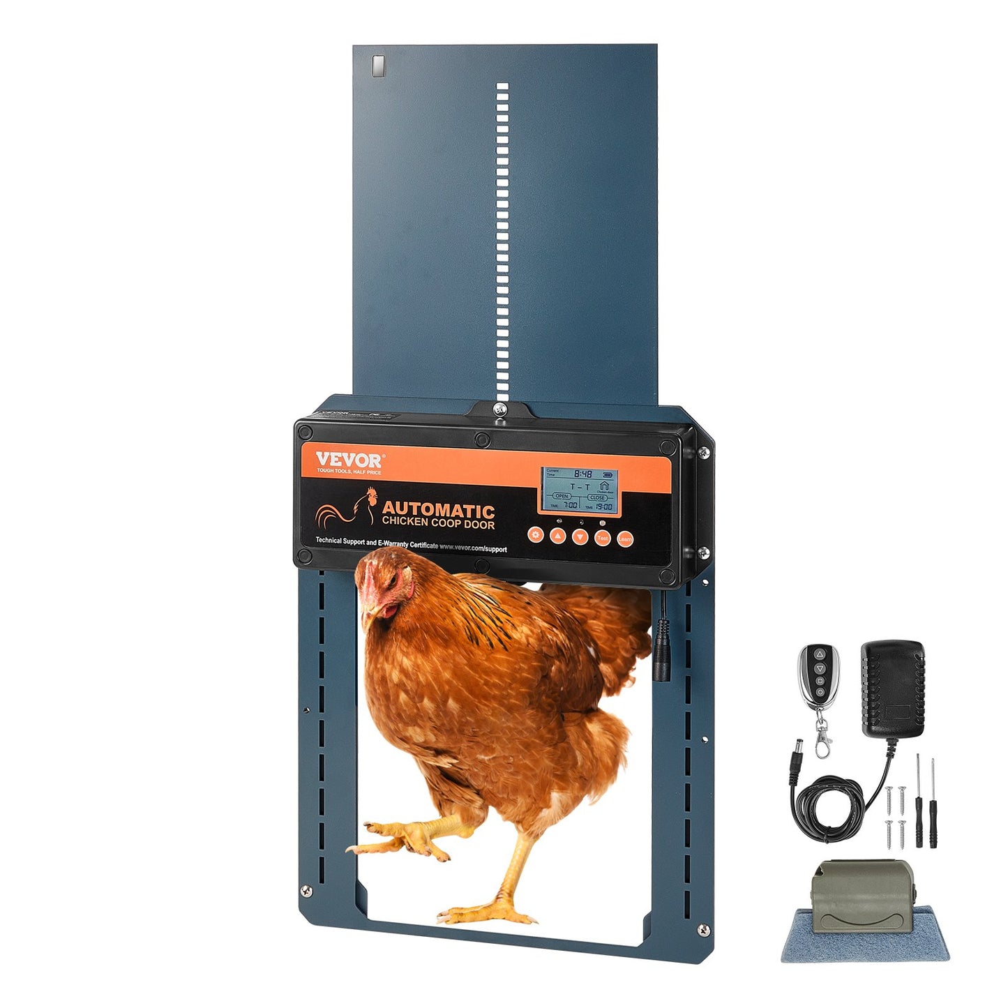 Automatische Hühnerstalltür Automatischer Hühnertüröffner Timer & Lichtsensor