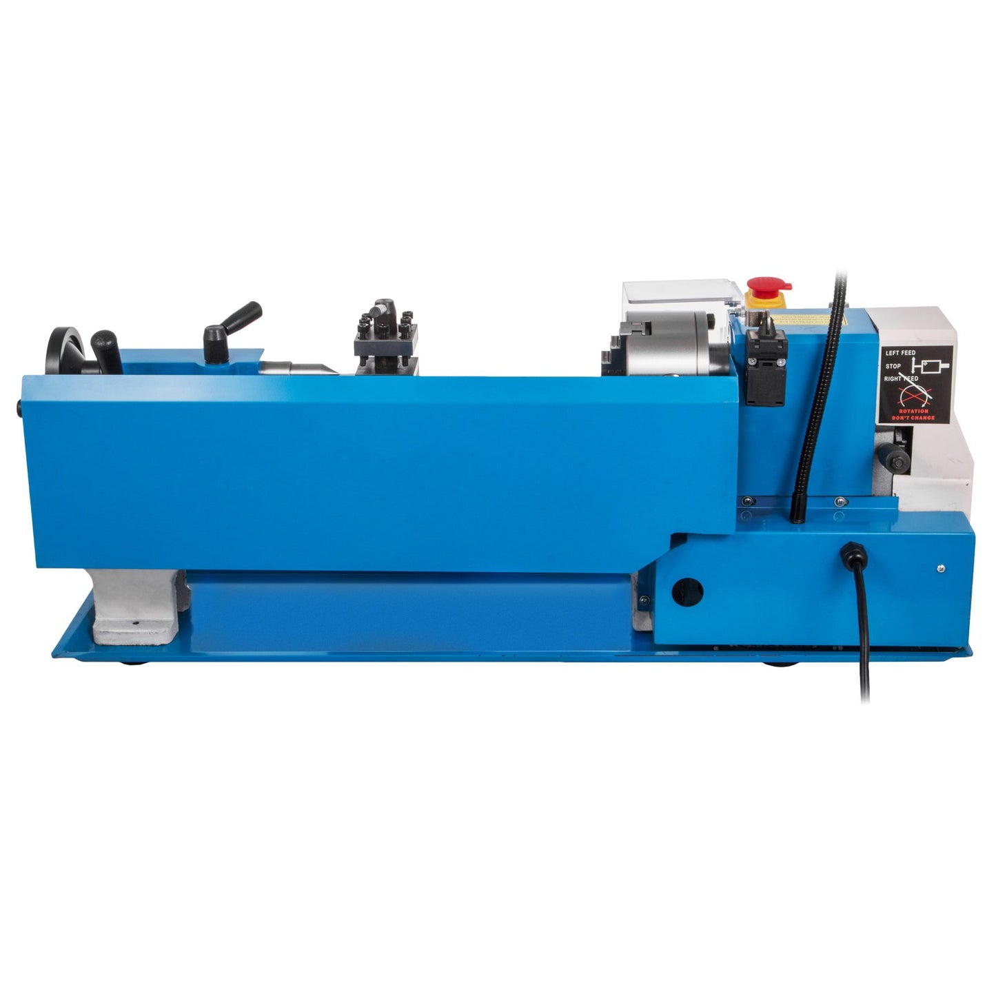 Mini Metal Lathe 550W Variable Speed Metal Lathe 50 to 2500 Rpm Precision Mini Bench Lathe 7x14 Inch for Mini Precision Parts Machining Sample Processing Modeling Works
