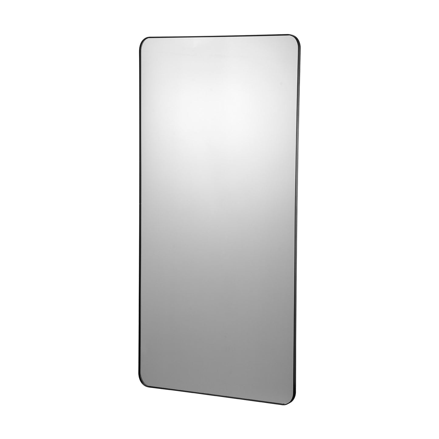 Square Wall Mounted Mirror 28" x 60" Mirror with Aluminum Frame