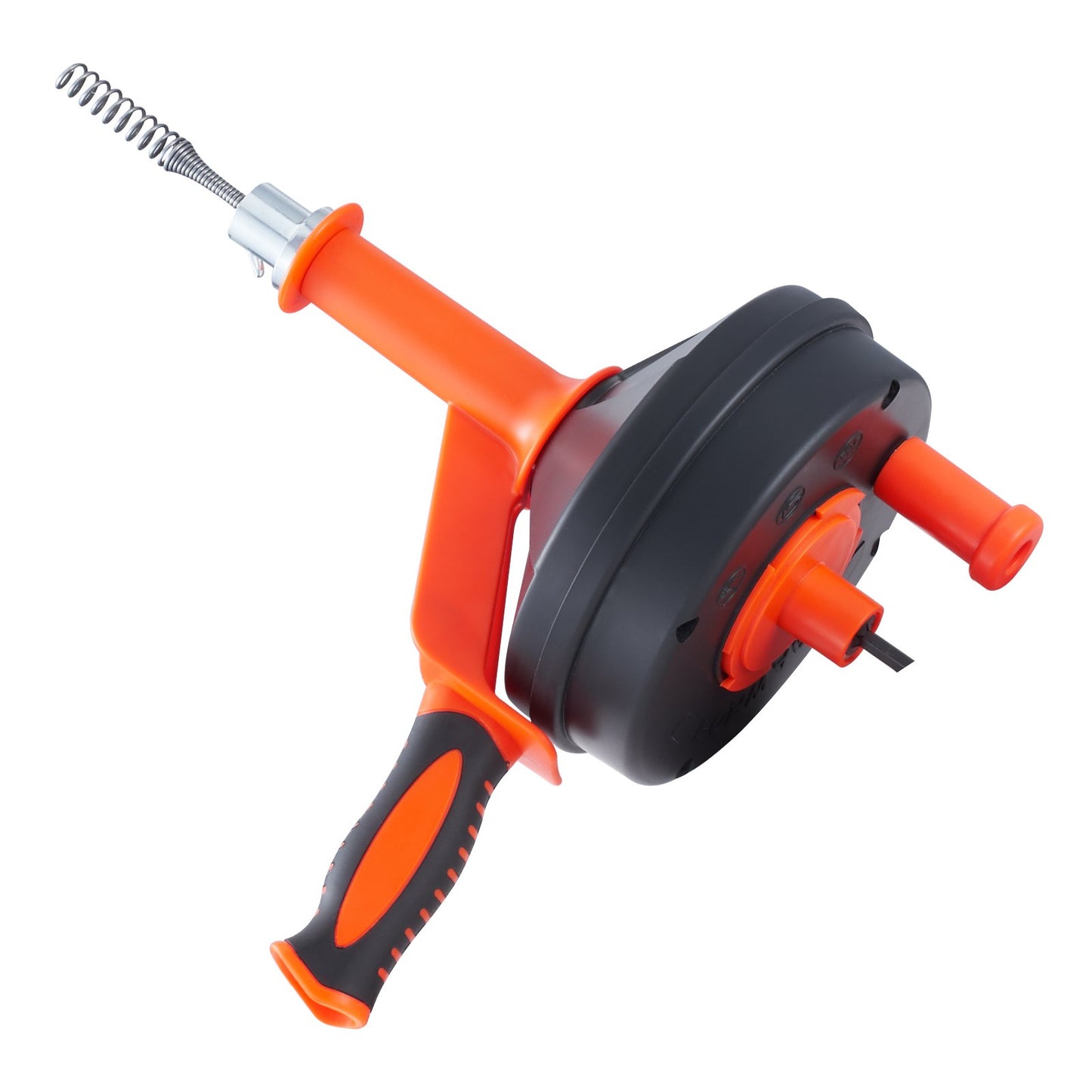 Drain Auger 25 Ft, Plumbing Snake with Drill Attachment, Plumber Snake Drain Clog Remover for Kitchen Bathroom Shower Sink with Protective Hose and Gloves