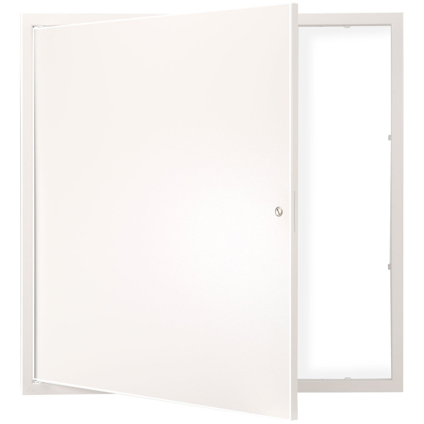 Drywall and Ceiling Access Panel, 24 x 24 Inch Plumbing Access Panels, Reinforced Access Door, Heavy Duty Steel Wall Hole Cover, Easy Install, Removable Hinged Panel for Wires and Cables, Silver