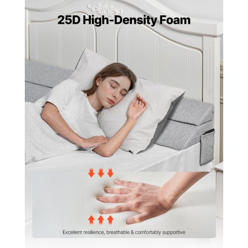 Keilkissen für Kopfteil 190x25x15 cm Füllmaterial für Zwischenräume von 0-18 cm | EU