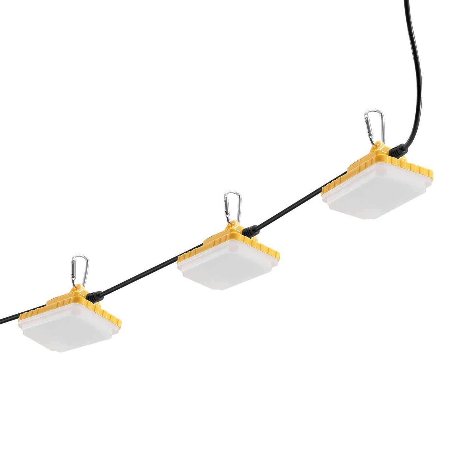 100FT Construction String Light 150W 15000LM Connectable Waterproof