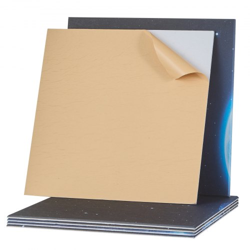 6-pack acoustic panels 23.6 x 23.6 inches self-adhesive for grounding