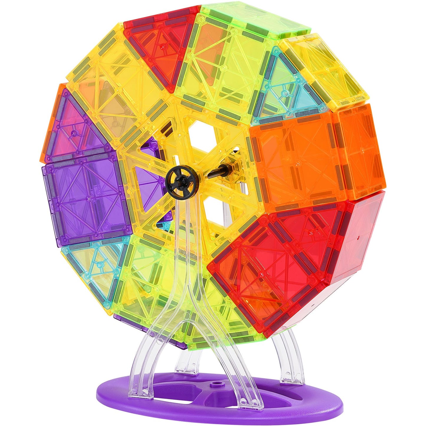 Magnetiska plattor Magnetisk byggleksak 181 ST Magnetblock för barn 3D-set