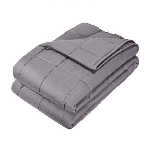 Tyngdfilt 11,5 kg, 22,5 x 22,5 cm, king size, mjuk, tung filt i 100 % bomull