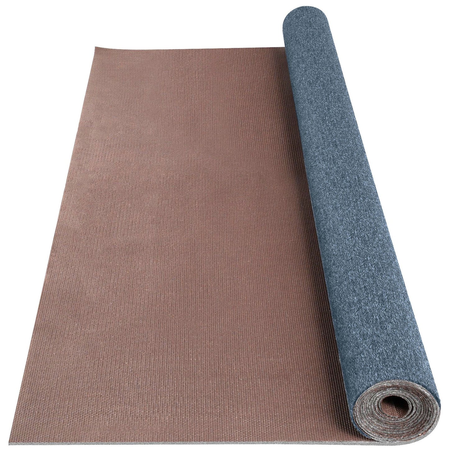 Marine Carpet 6x13ft Båtmattor Inomhus utomhusmattor för uteplats däck Anti-slide TPR Vattentät ryggskärning Utomhus marina mattor Lätt att rengöra Utomhus matta Roll Entryway Veranda (6x13ft, Grå)