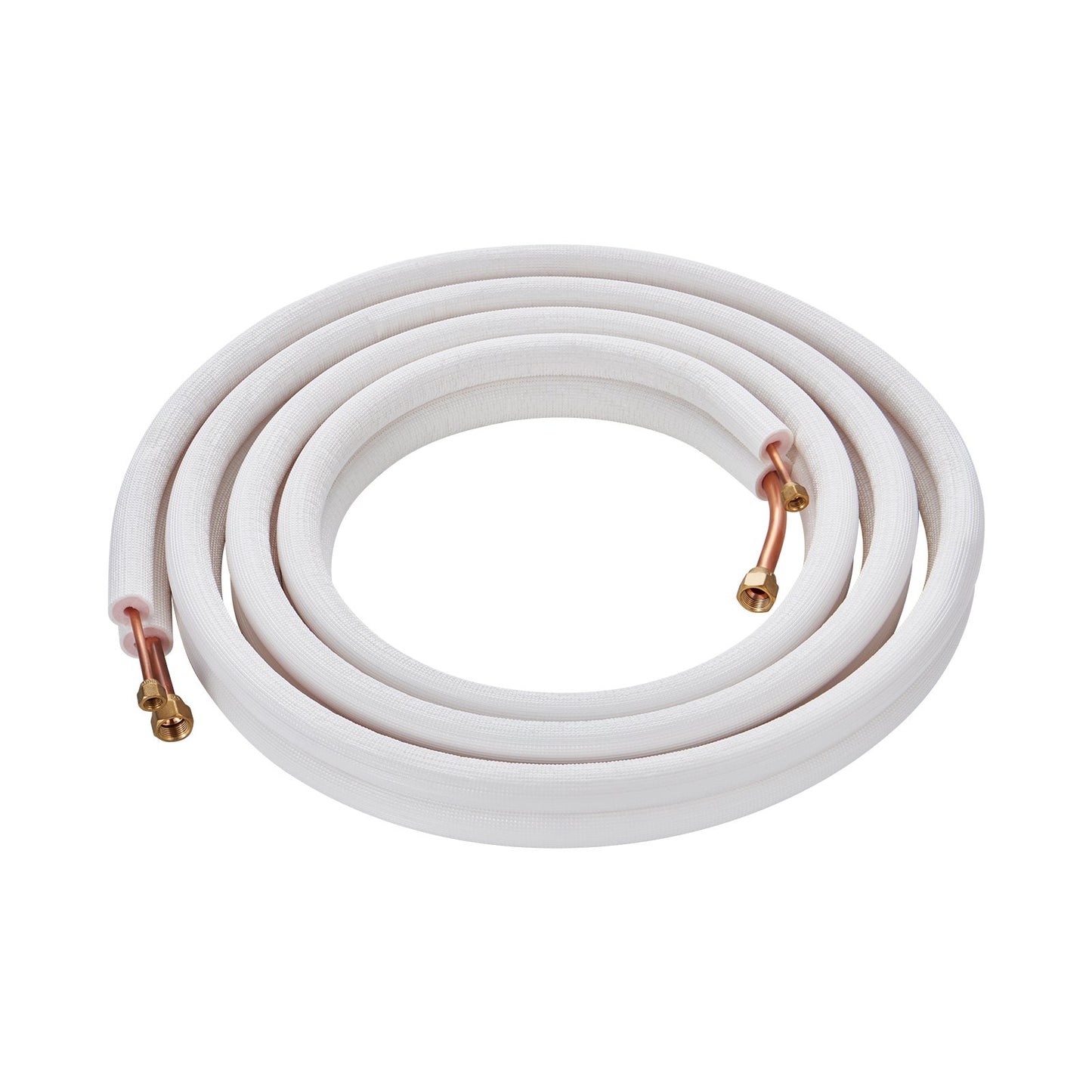 Mini Split Line Set 6,4x12,7mm x4876,8mm Kopparslang AC med anslutningskabel