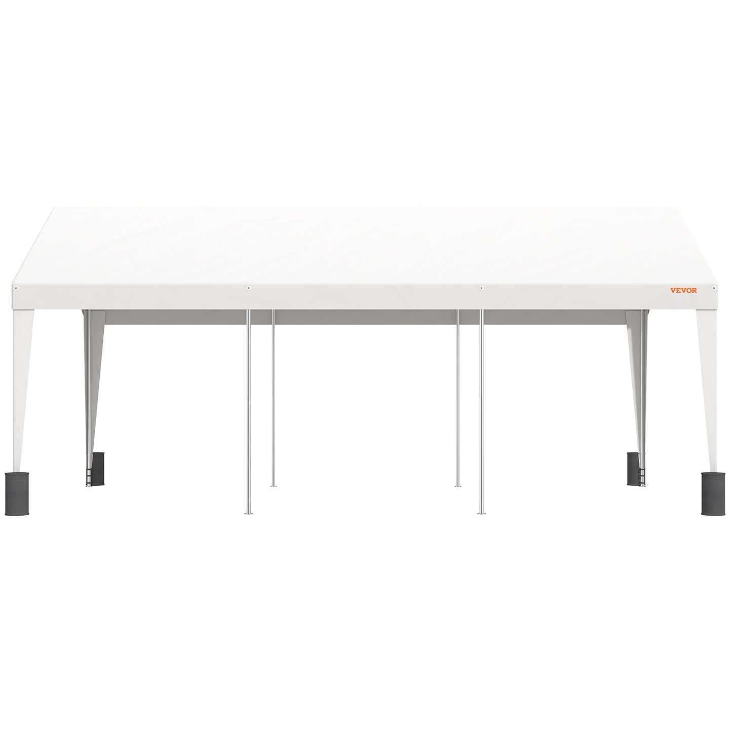 Carport, 10 x 20 Fuß, robustes Auto-Überdach, Garage, Bootsunterstand, Partyzelt mit 8 verstärkten Stangen und 4 Gewichtstaschen, UV-beständige, wasserdichte Plane für SUV, F150, Auto, LKW, Boot