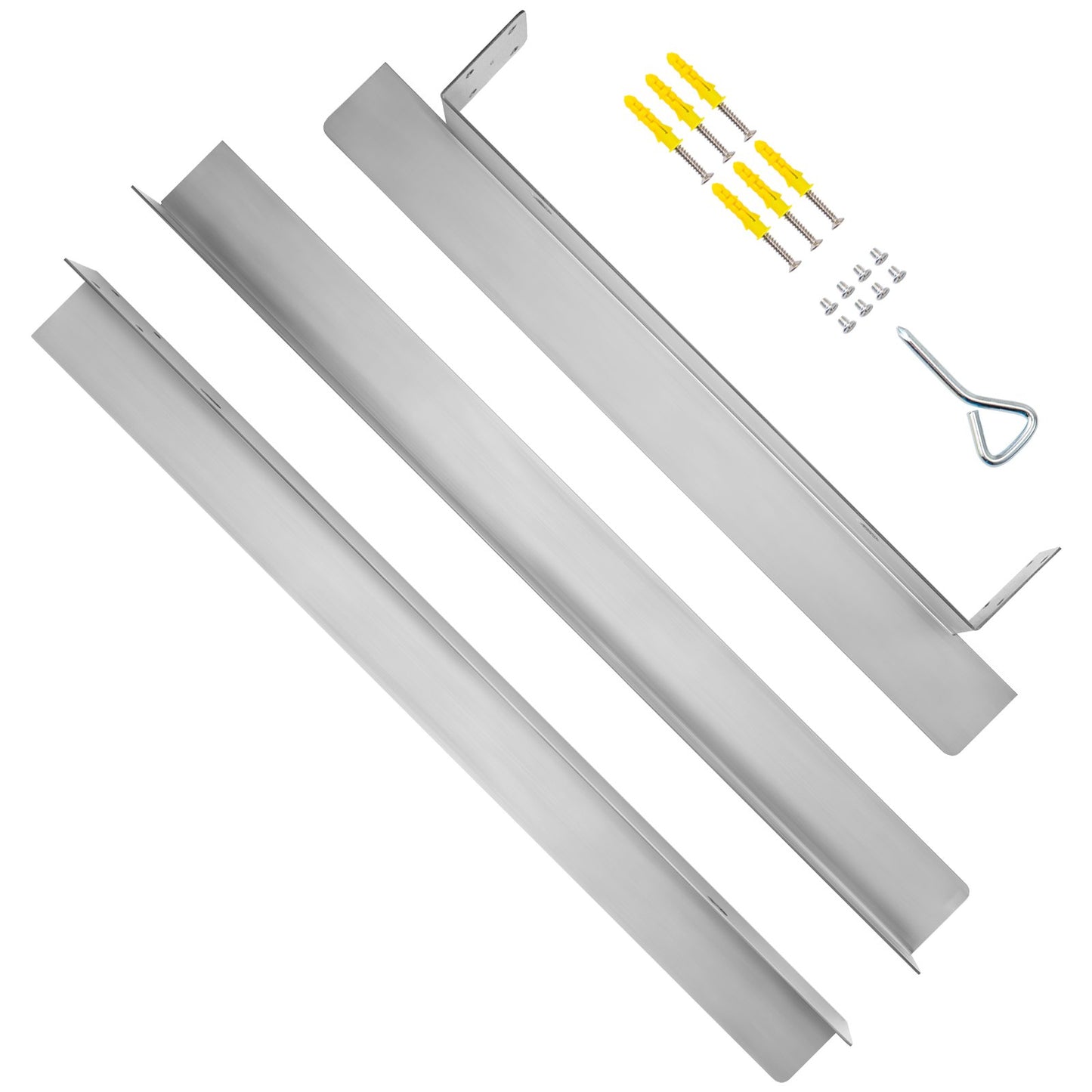 Outdoor Finishing Frame, 12.2 x 18 inch Frame Finishing, Stainless Steel Outdoor BBQ Frame for Double-Sided Burner, Grill Finishing Frame, Suitable for Outdoor Kitchen and BBQ Island