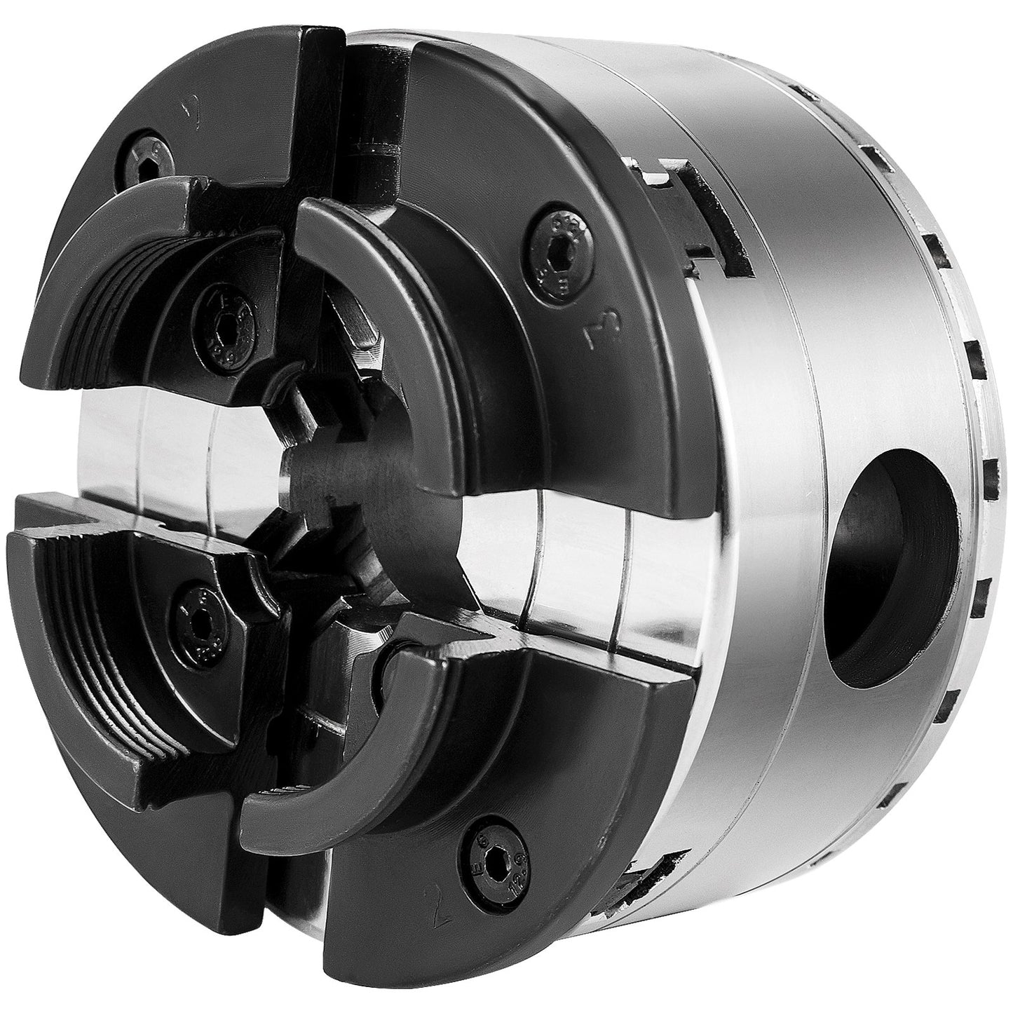 Lathe Chuck 3.75 Inch Wood Lathe Chuck 4 Jaw Lathe Chuck Set Nova Lathe Chuck Wood Lathe Bowl Chuck with Quality Accessories Bevel Gear and a Case for Woodworking