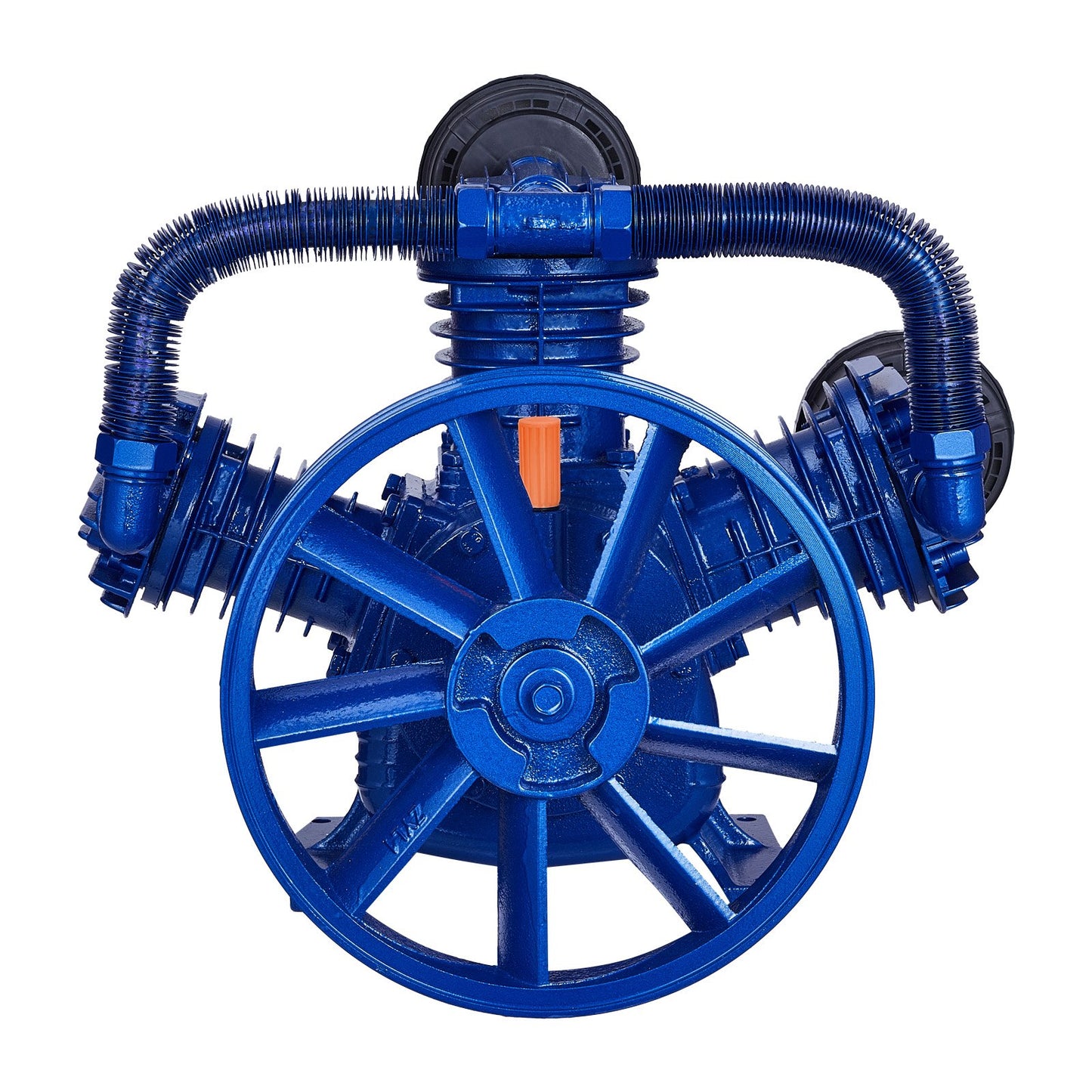 Luftkompressorpumphuvud 10HP 17.5CFM @ 90PSI 3-cylindrig kolvpumphuvud