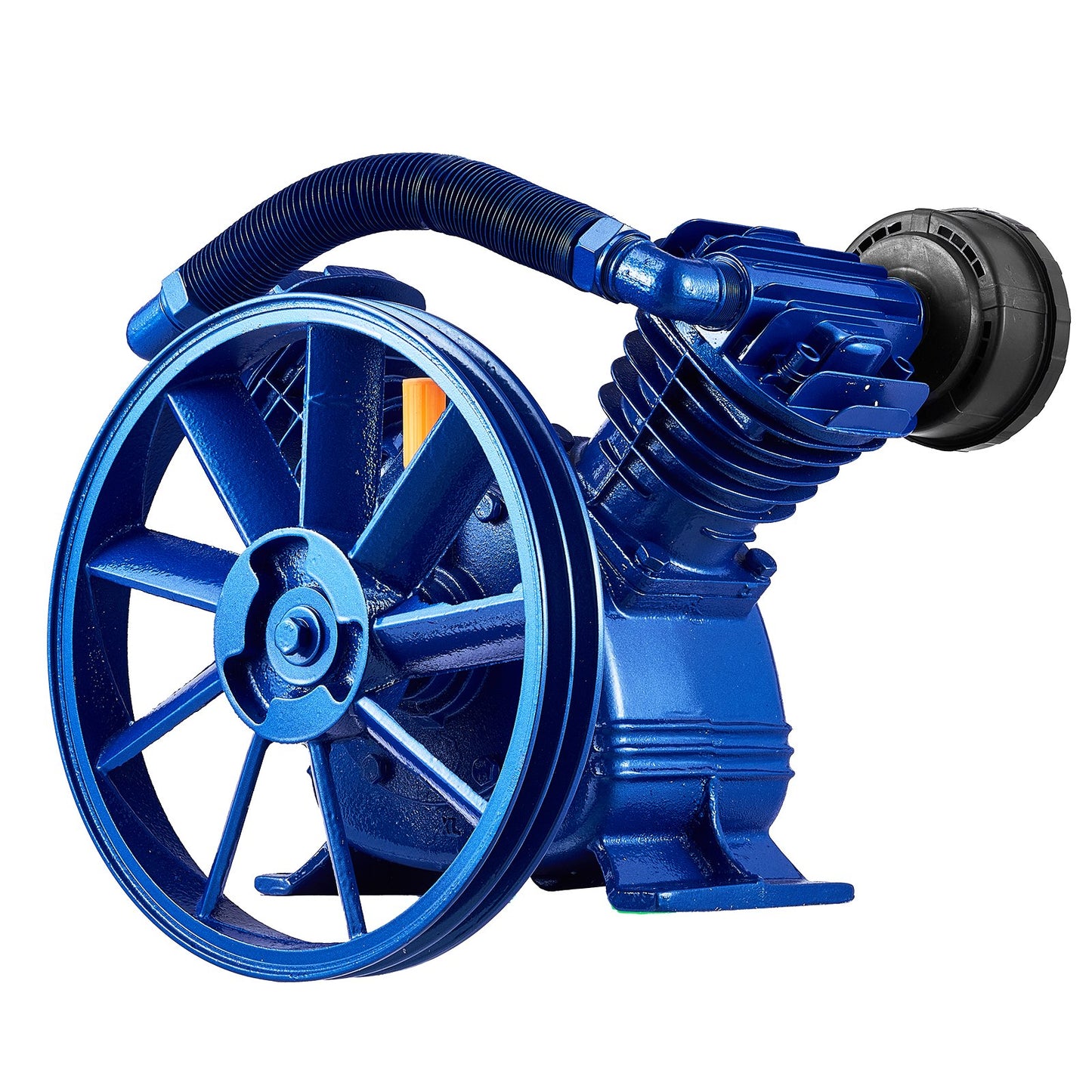 Luftkompressorpumphuvud 5.5HP 5.75CFM @ 90PSI 2-cylindrig kolvpumphuvud