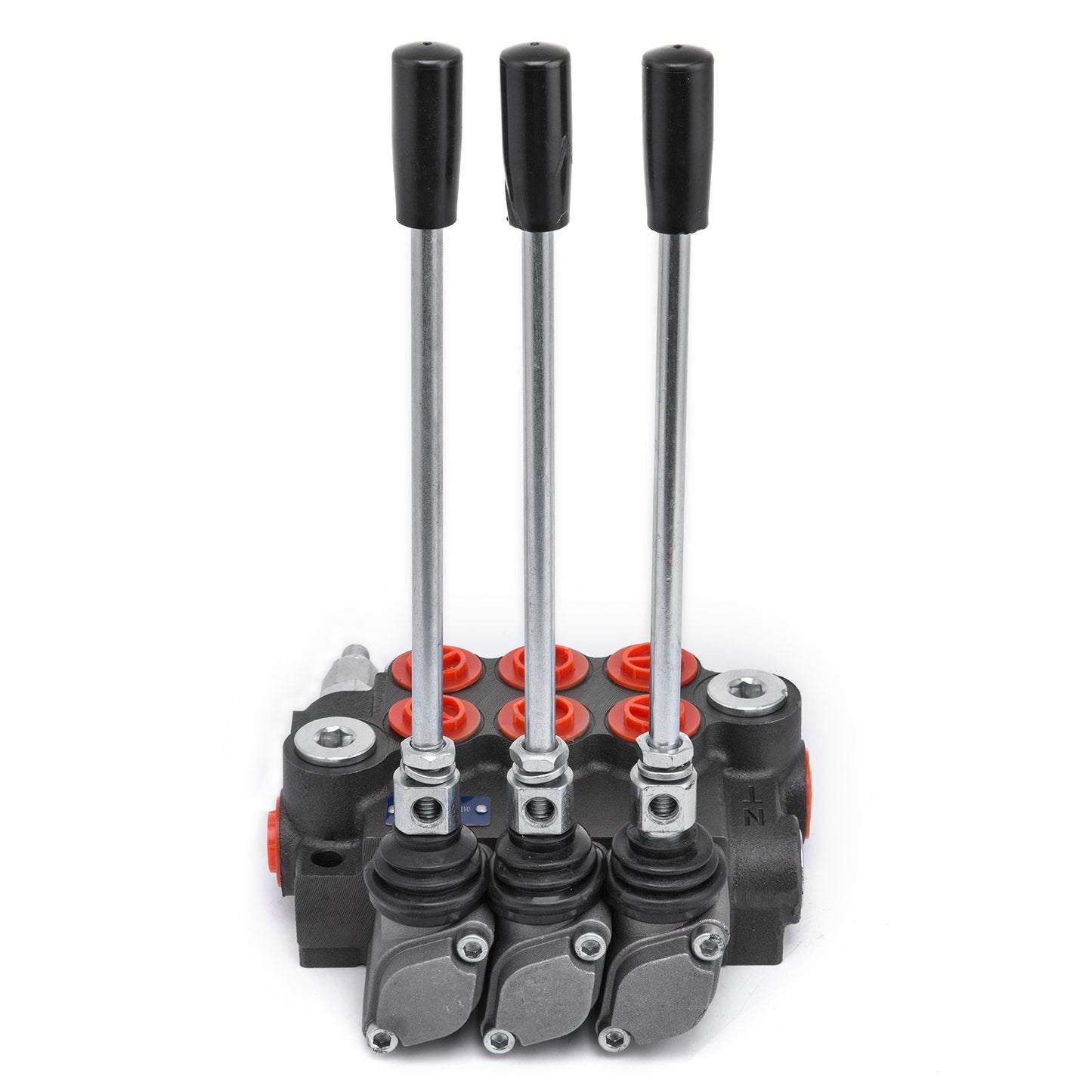 3 Spool hydraulic control valve, hydraulic valve unibody 3 spool valve, Hydraulic directional control valve 11gpm 40L Double Acting Cylinder