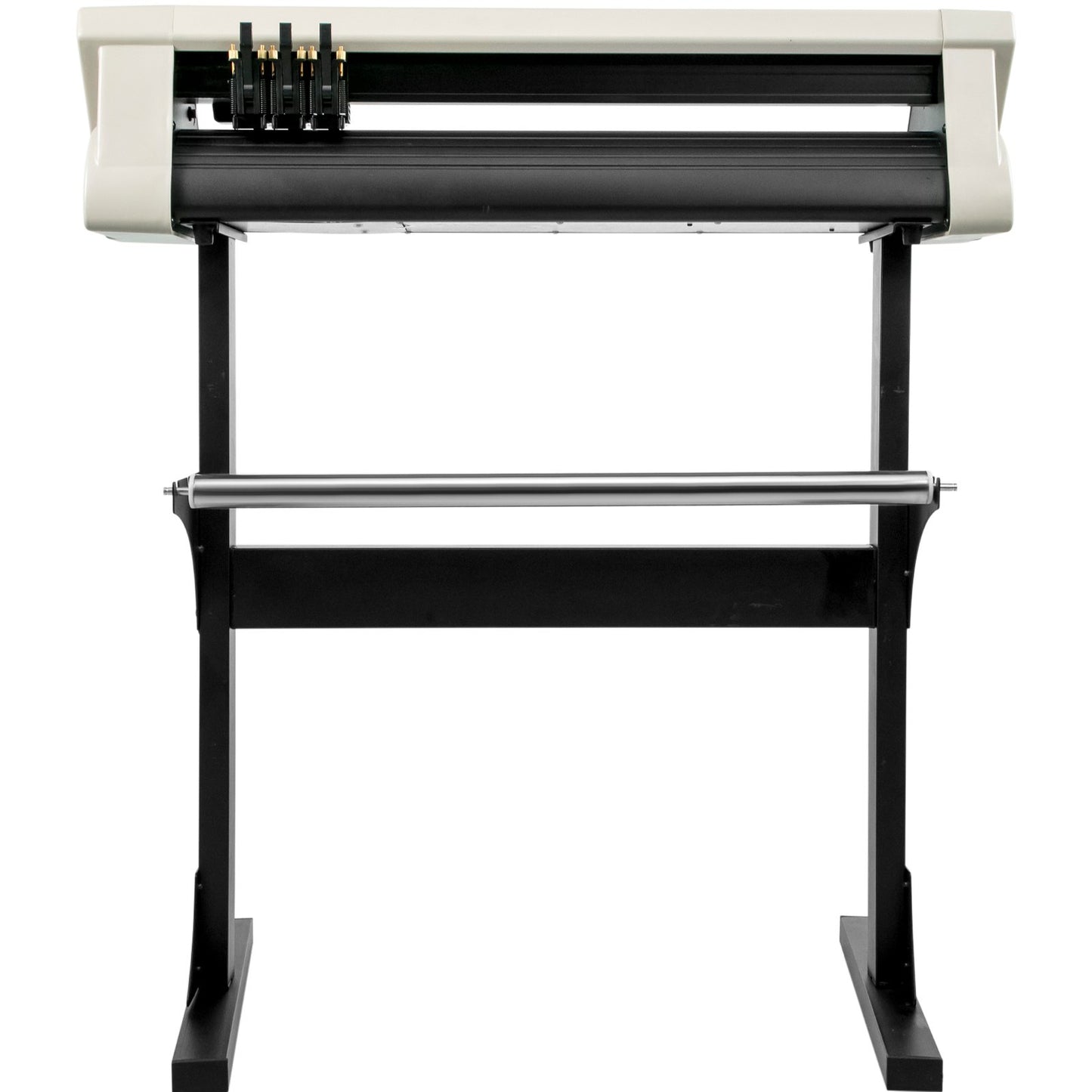 Vinyl Cutter 28 Inch Vinyl Cutter Machine 720mm Pappersmatning Vinyl Plotter Cutter Machine med robust golvstativ för att skära papper Vit