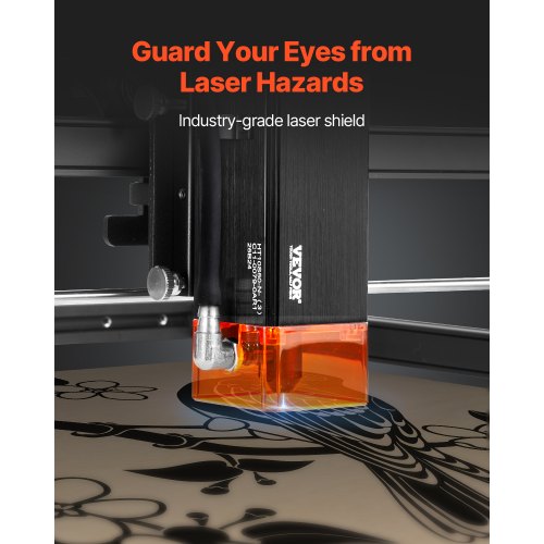 Lasergravör Lasergraveringsmaskin 10W Komprimerad Punkt Ögonskydd | EU