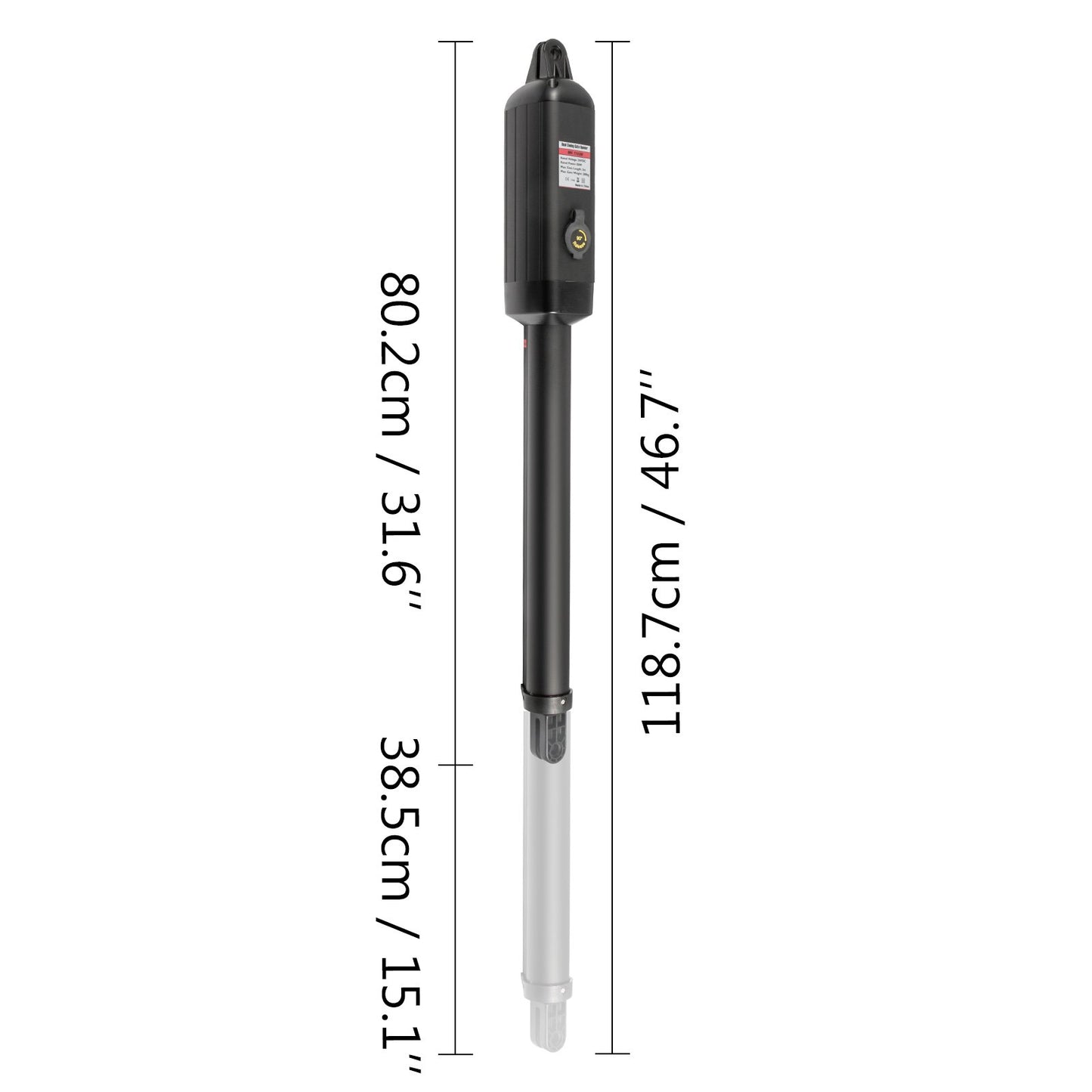 Automatischer Doppeloszillations-Toröffner Garagentorantrieb 457 mm