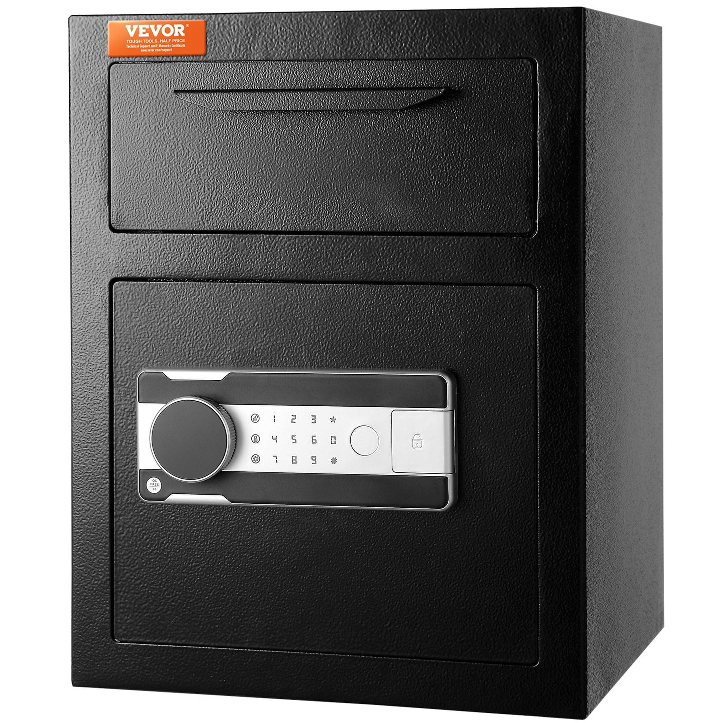 1.7 C Depository Säkert insättningsskåp med Drop Slot-lösenord och nycklar