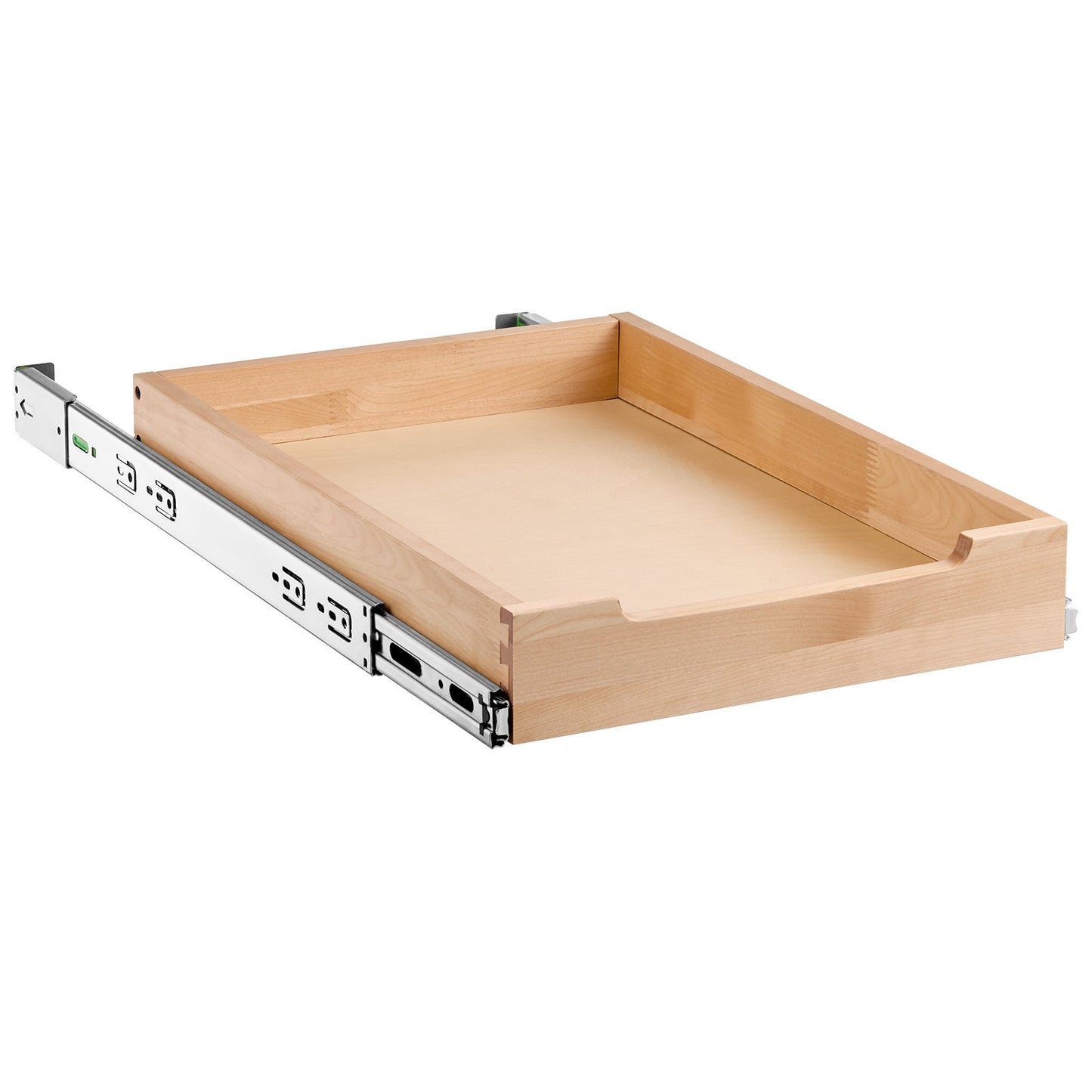 Pull Out Cabinet Organizer Soft Close Slideout Shelf Wooden Drawer 14"Wx21"D