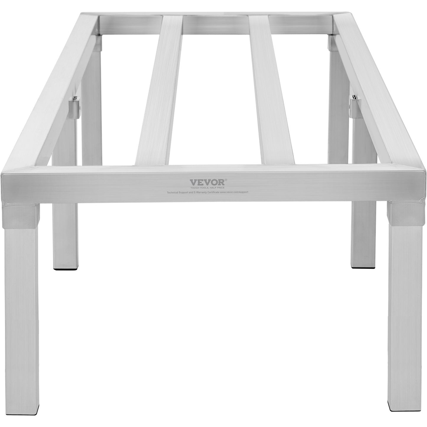Stödställ i aluminium Stationär Stötställ 60" x 20" x 12" Förvaringsställ