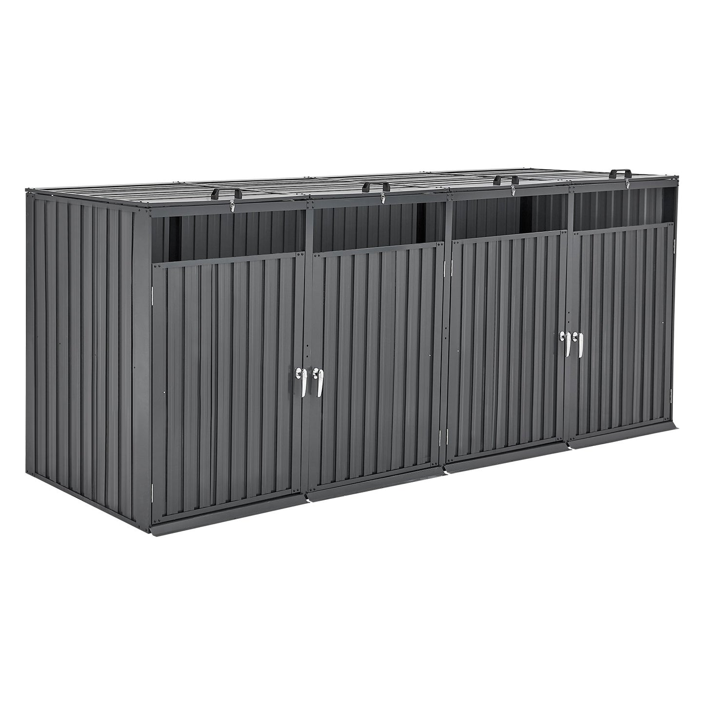 Soptunna förvaring soptunna förvaring 4 x 52,79 gal för soptunnor