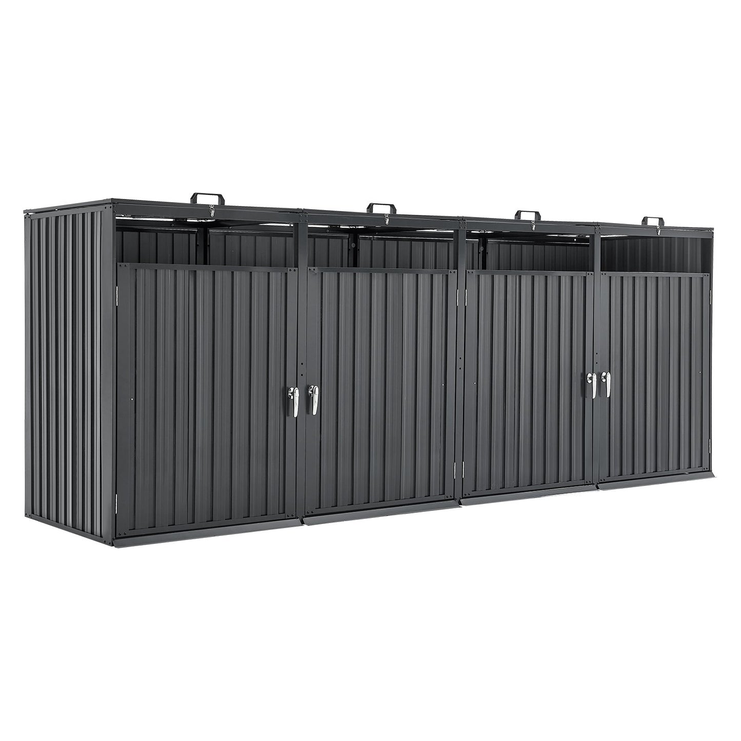 Soptunna förvaring soptunna förvaring 4 x 52,79 gal för soptunnor