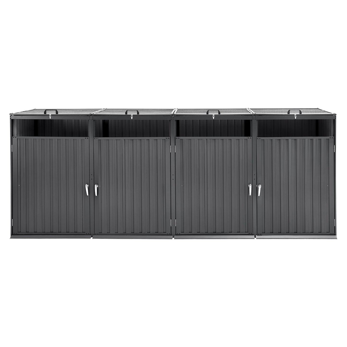 Soptunna förvaring soptunna förvaring 4 x 52,79 gal för soptunnor