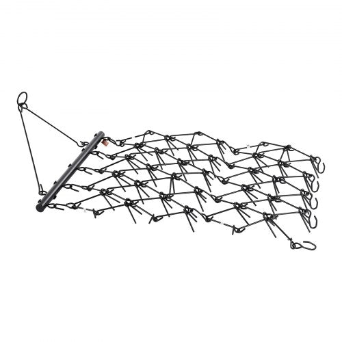 Drag Harrow 4 x 5,6 fot kedjeharv ATV gräsmattekratta för landskapsutjämning | EU
