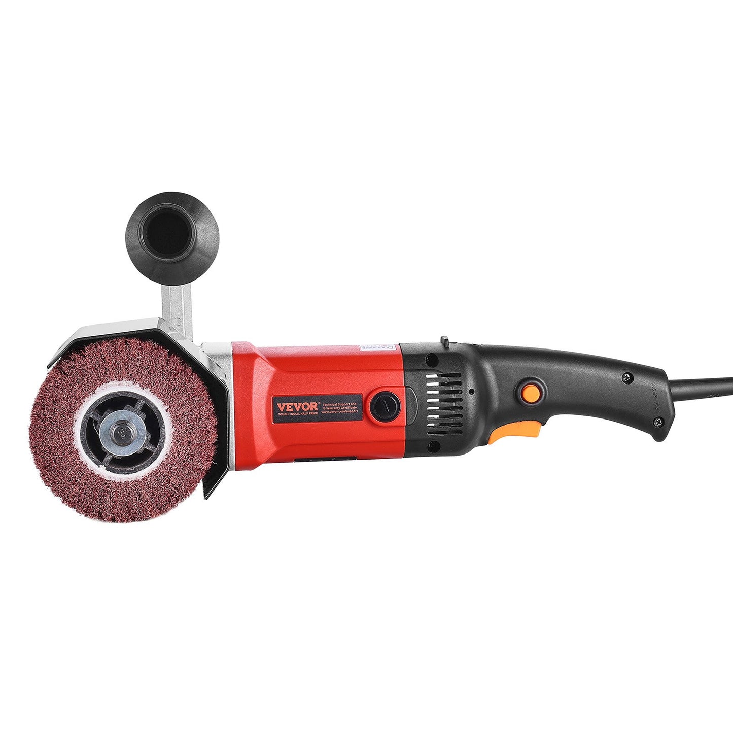 Polerande polermaskin 1200W 6-växlad elektrisk metallpolerare 4 hjul