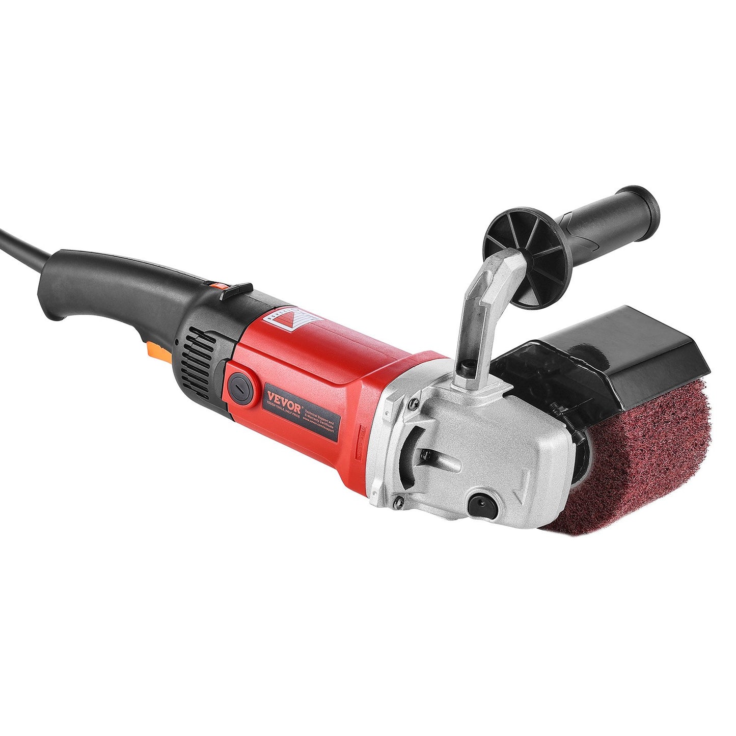 Polerande polermaskin 1200W 6-växlad elektrisk metallpolerare 4 hjul