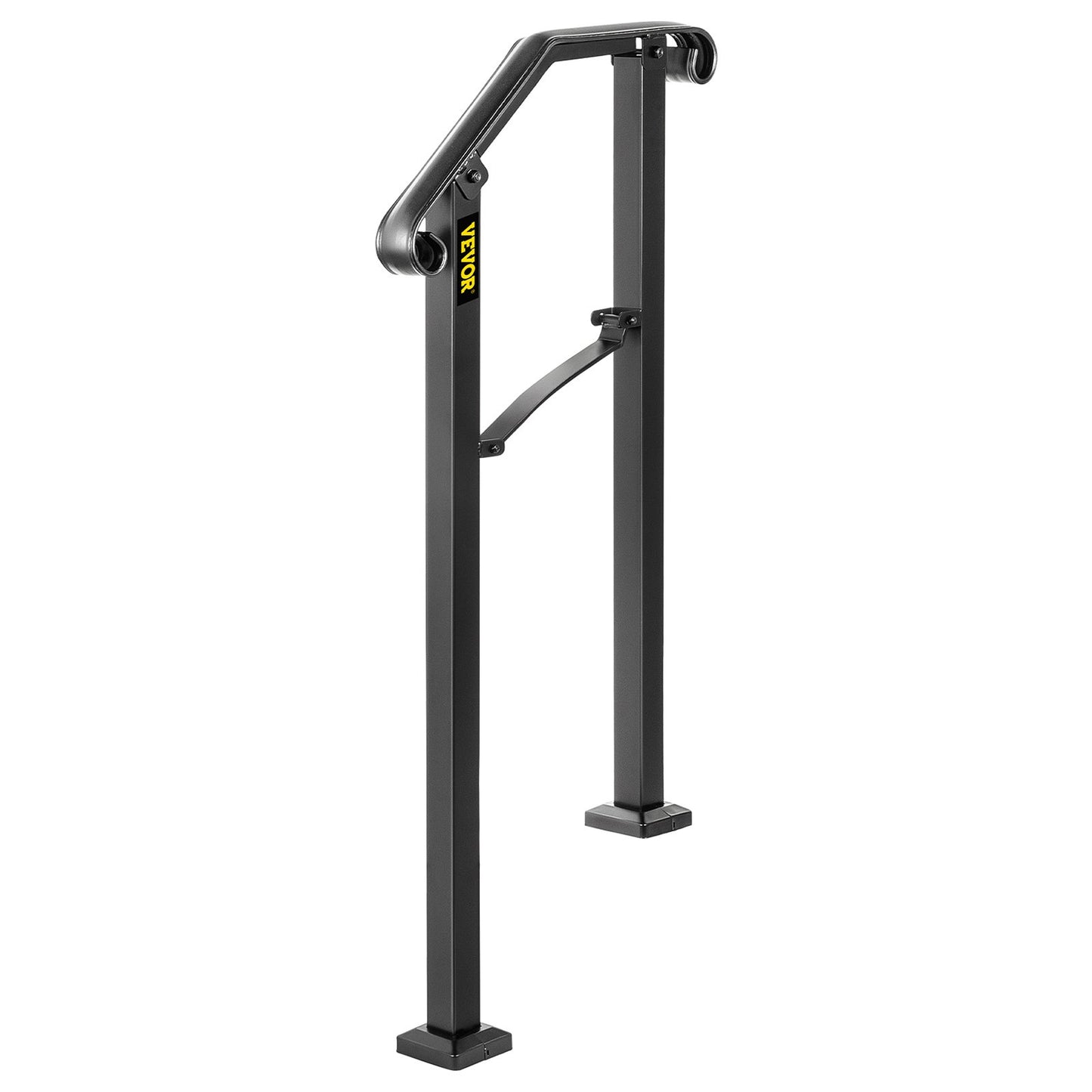 Arch #1 Handrail Fits 1 Step Matt Black