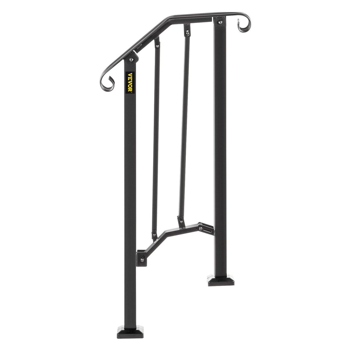 Handrail Bar #1 Fits 1-Step Matte Black