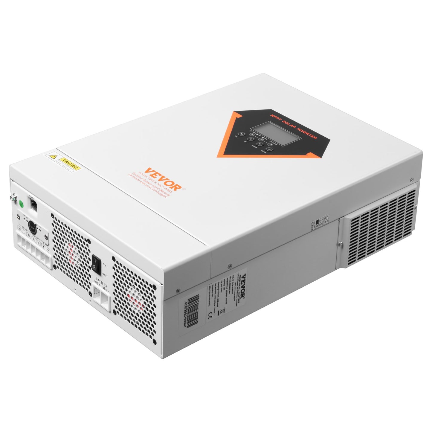 Hybrid Solar Inverter Laddare 6000W 220/230V WIFI Inbyggd 120A MPPT Controller