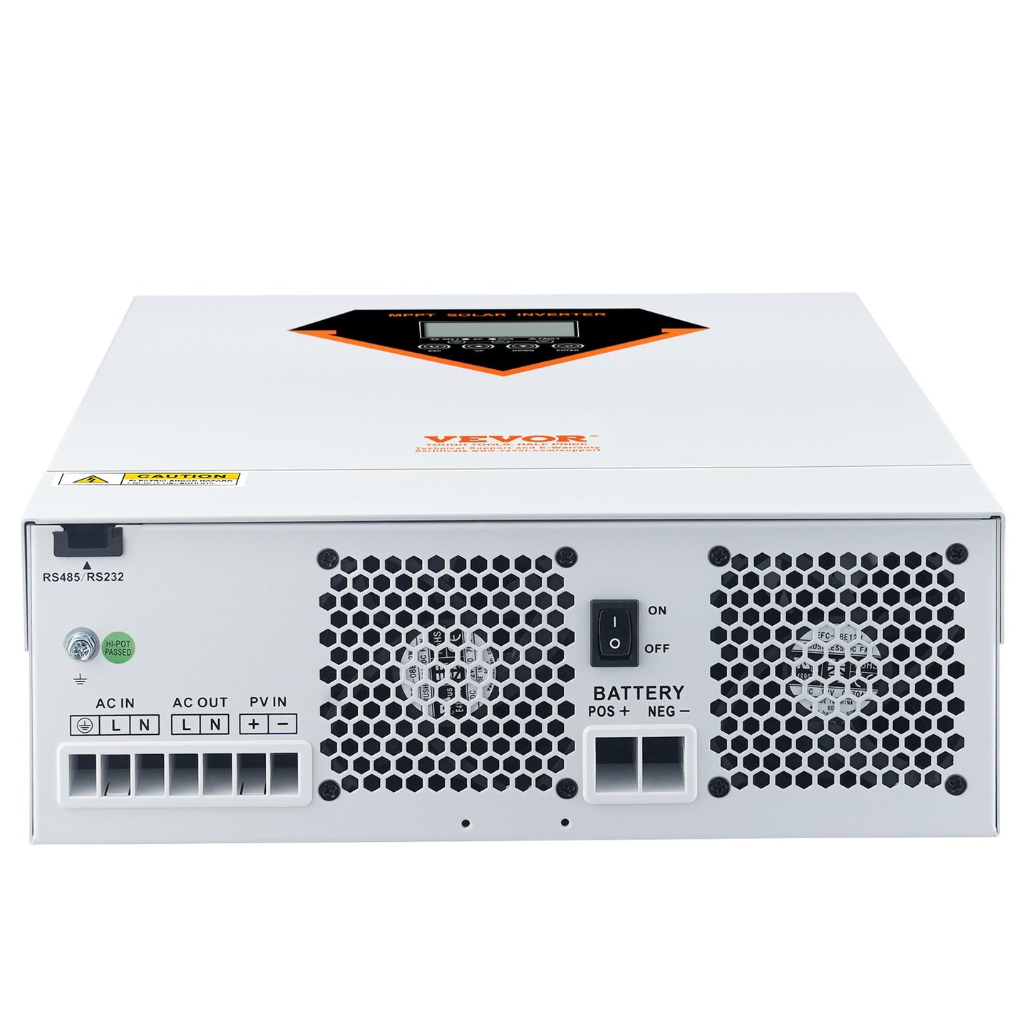 Hybrid-Solarwechselrichter-Ladegerät 5500 W 230 V mit 100 A MPPT-Solarregler