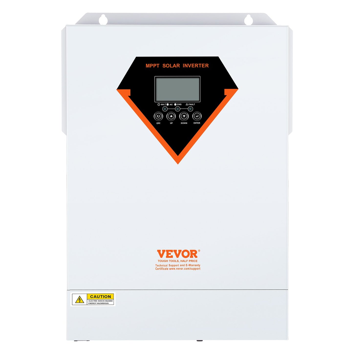 Hybrid-Solarwechselrichter-Ladegerät 5500 W 230 V mit 100 A MPPT-Solarregler