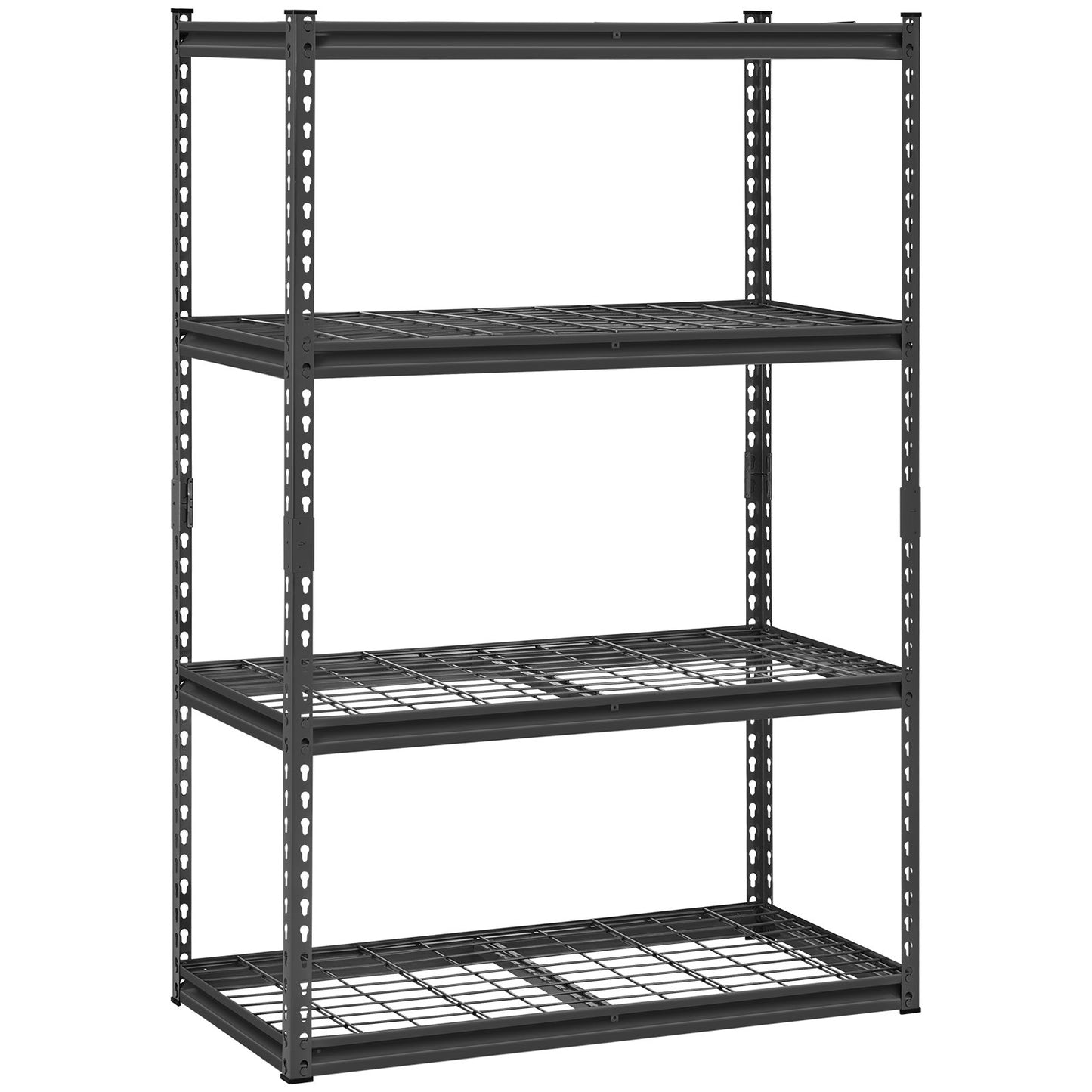 Storage Shelves 4-Tier Adjustable Heavy Duty Garage Shelf 2400 lbs