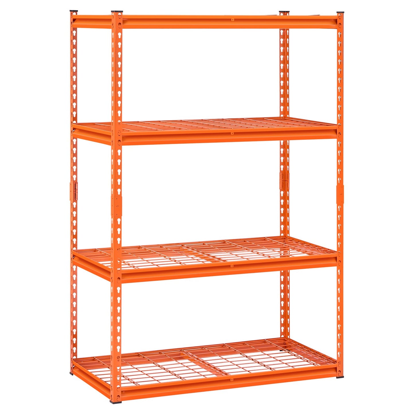 Förvaringshyllor 4-vånings justerbar Heavy Duty garagehylla 2400 lbs