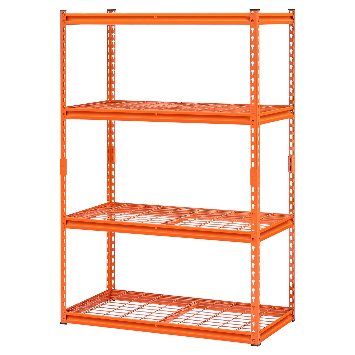 Förvaringshyllor 4-vånings justerbar Heavy Duty garagehylla 2400 lbs