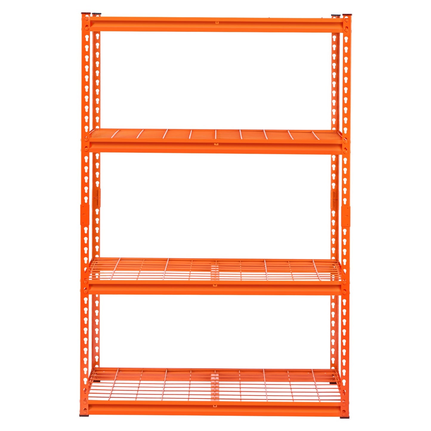 Förvaringshyllor 4-vånings justerbar Heavy Duty garagehylla 2400 lbs