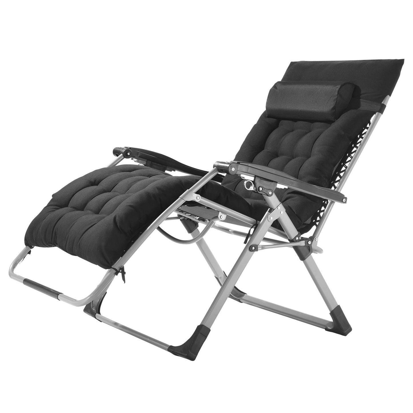 Zero Gravity Chair 33" Zero Gravity Recliner Lounge Chair inomhus och utomhus